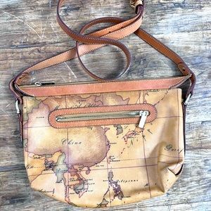 Alviero Martini Geo Crossbody Purse